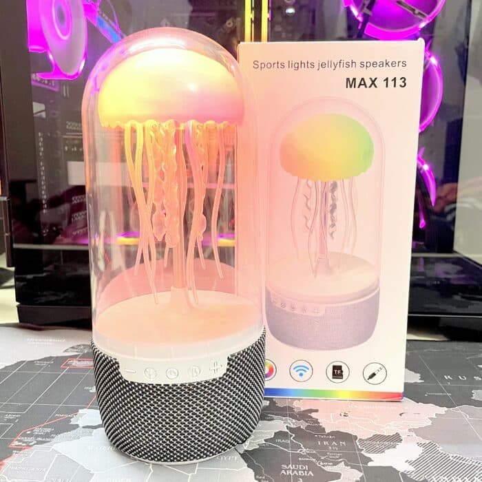 Jellyfish Lamp Bluetooth Speaker (Max-113) - Image 5